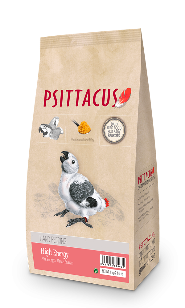 PSITTACUS HIGH ENERGY HAND FEEDING 1kg